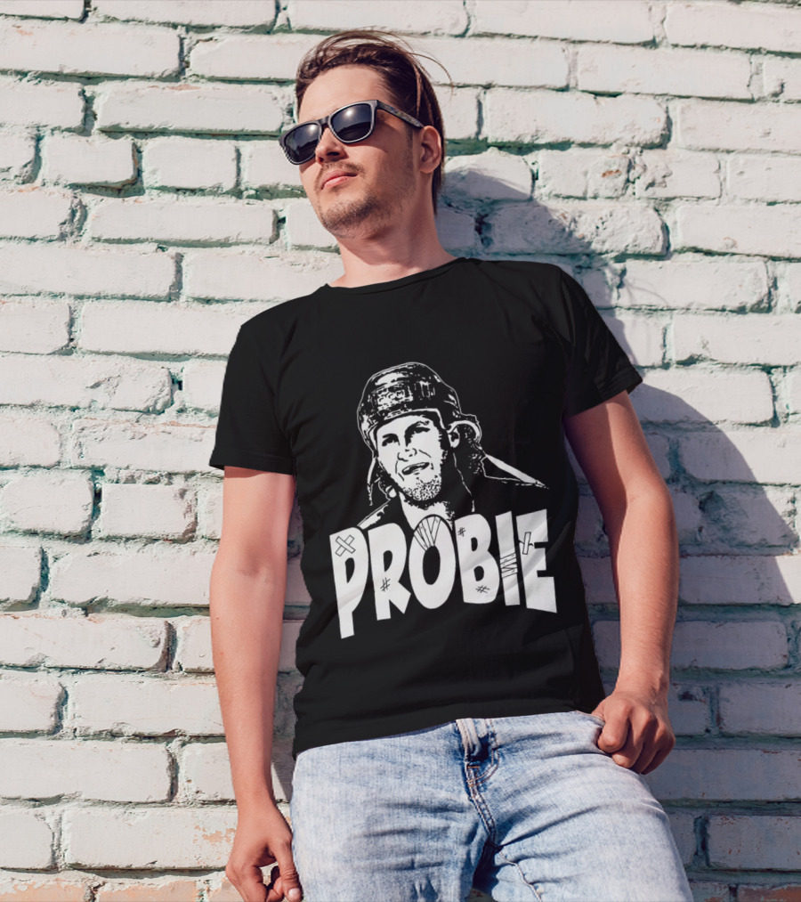 Bob Probert Probie Hockey T-Shirt