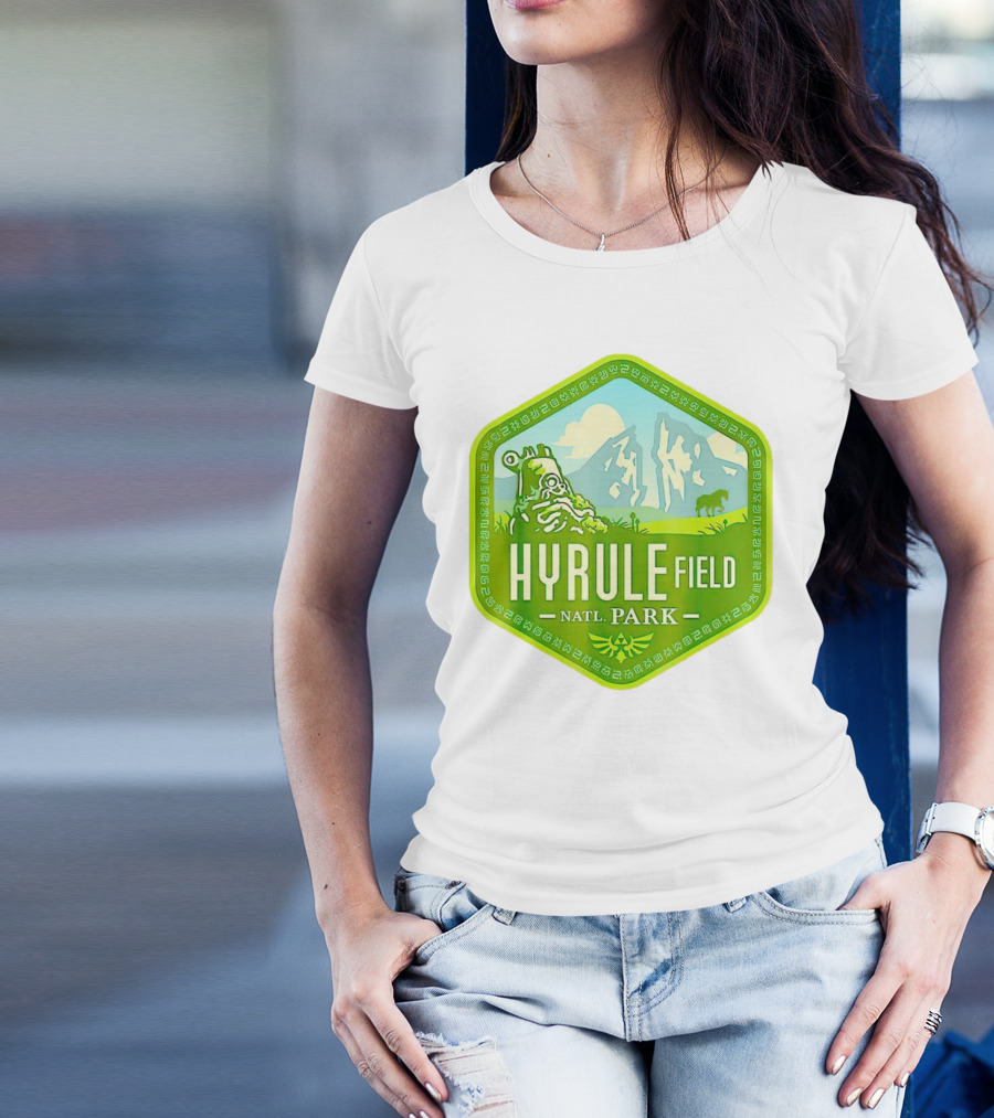 Hiking Wanderlust Hyrule Field National Park T-Shirt