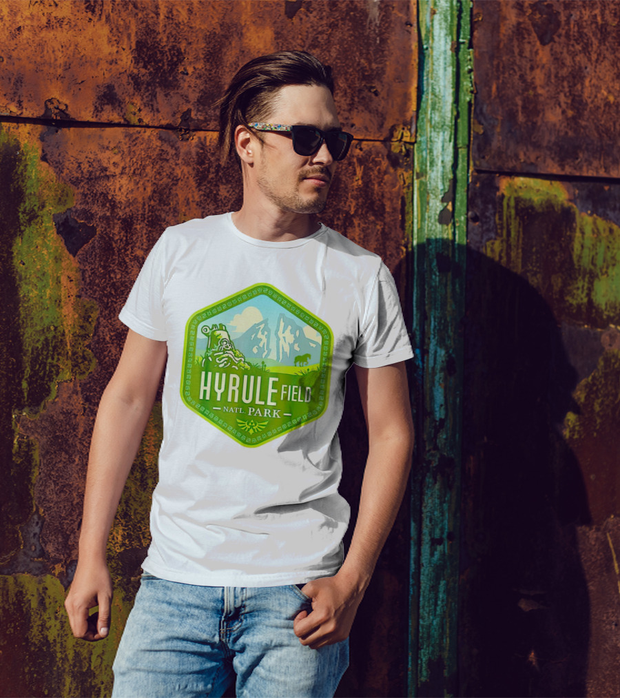 Hiking Wanderlust Hyrule Field National Park T-Shirt