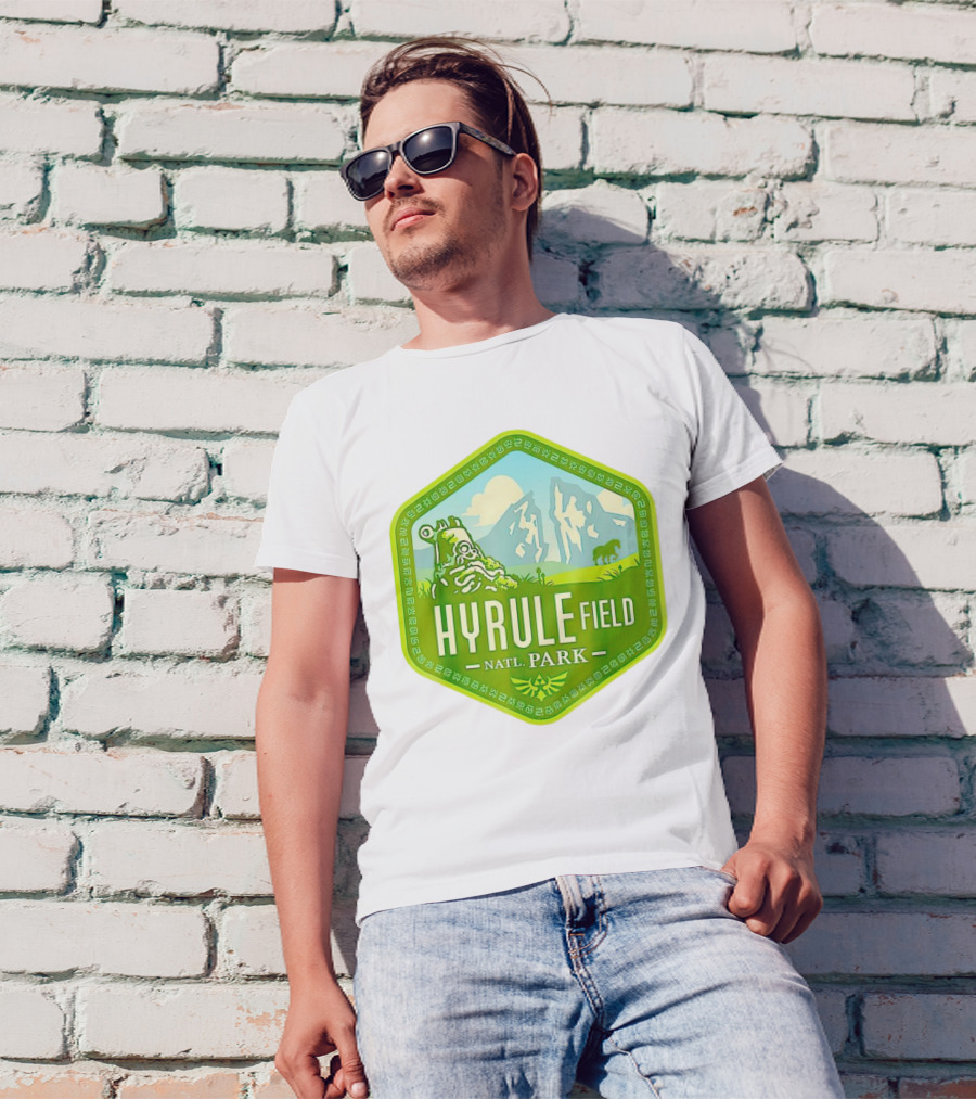 Hiking Wanderlust Hyrule Field National Park T-Shirt