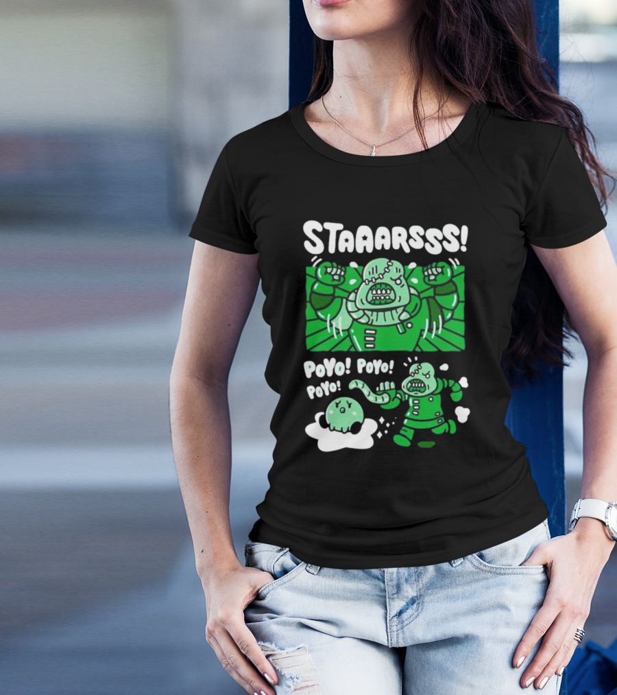 STAAARSSS Poyo Poyo Poyo Alien Creature Encounter T-Shirt