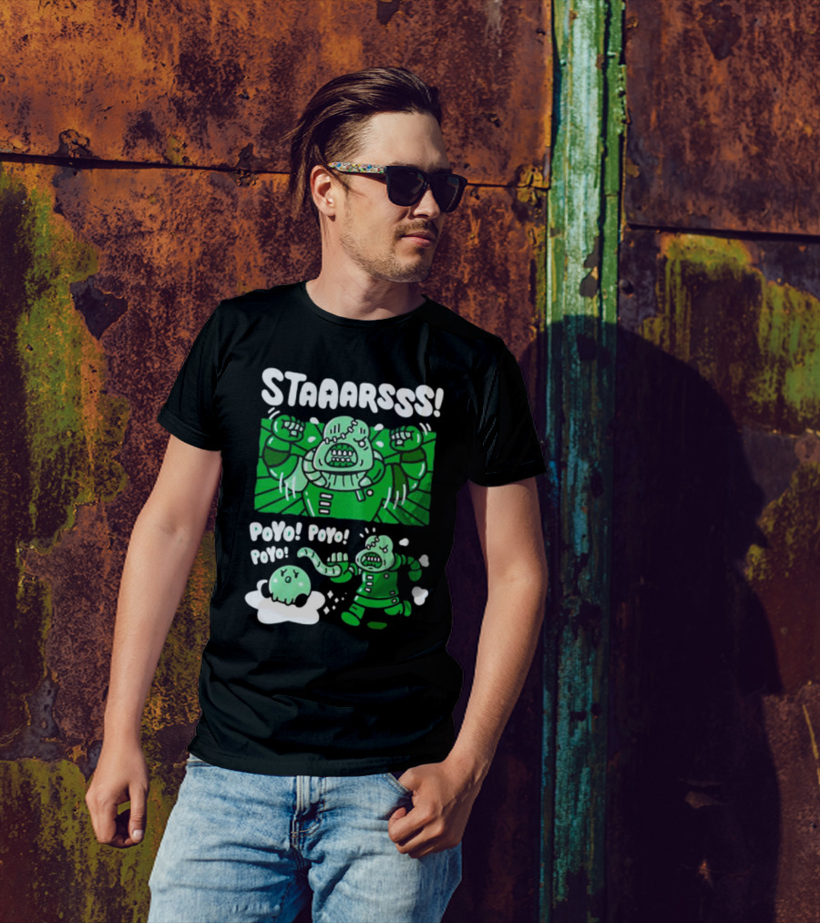 STAAARSSS Poyo Poyo Poyo Alien Creature Encounter T-Shirt