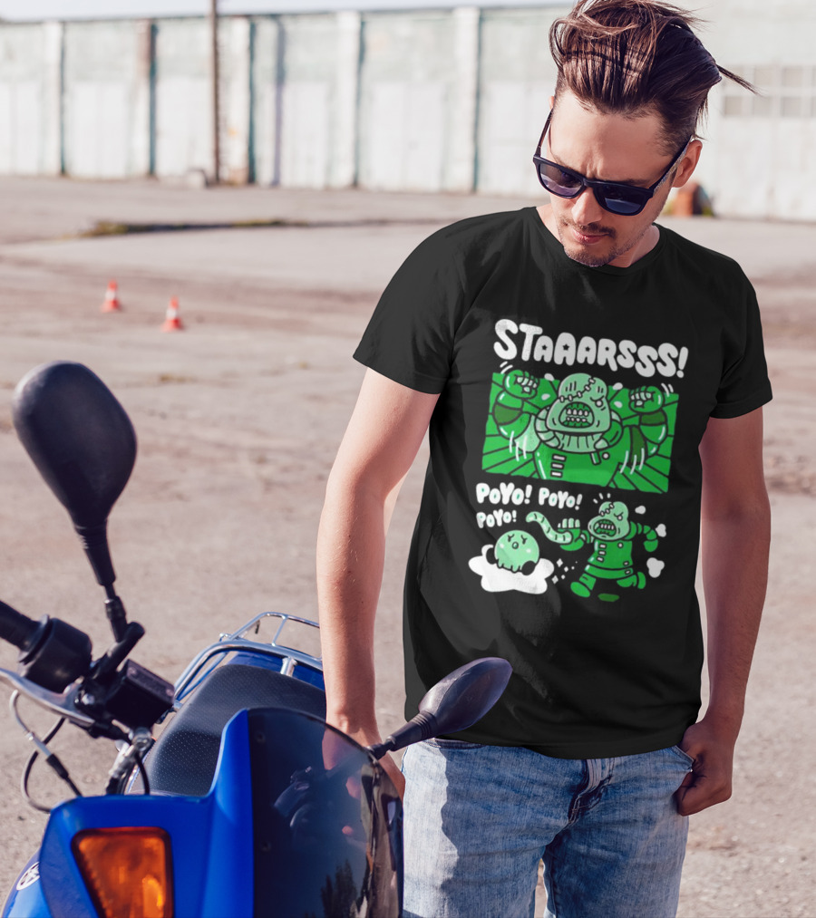 STAAARSSS Poyo Poyo Poyo Alien Creature Encounter T-Shirt
