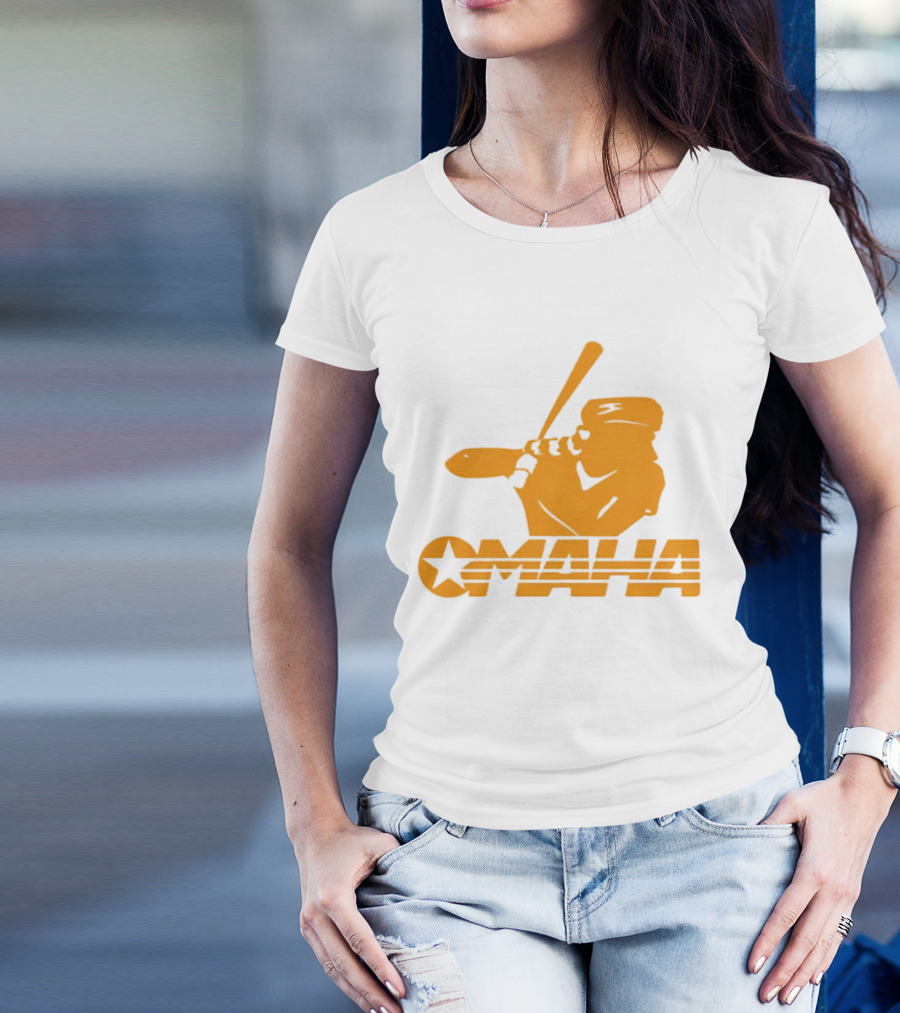 Omaha Baseball Player Star T-Shirt