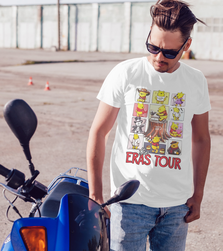 Winnie The Pooh In Diverse Costumes The Eras Tour T-Shirt