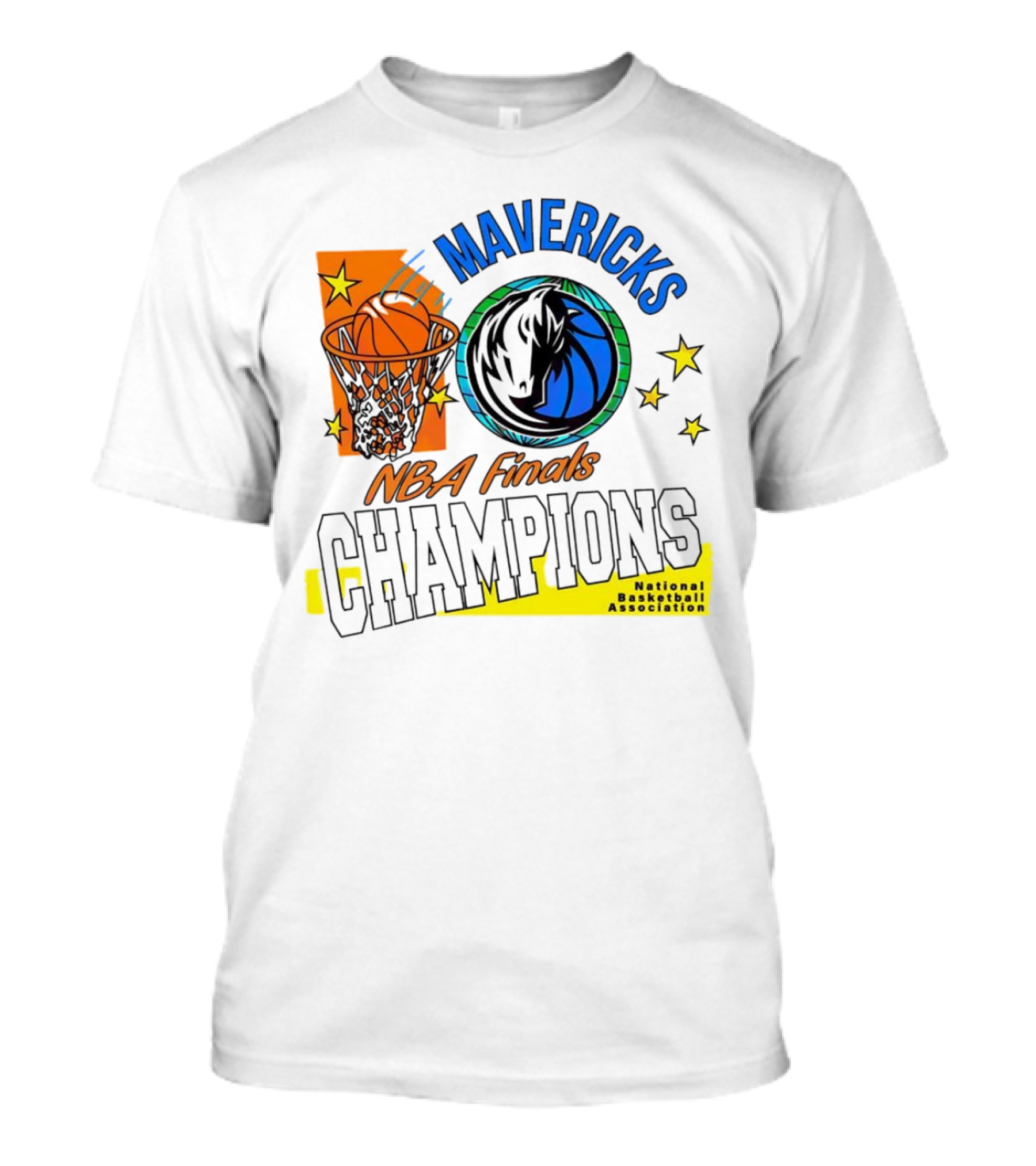 The Mavericks NBA Finals National Basketball Association Champions T-Shirt
