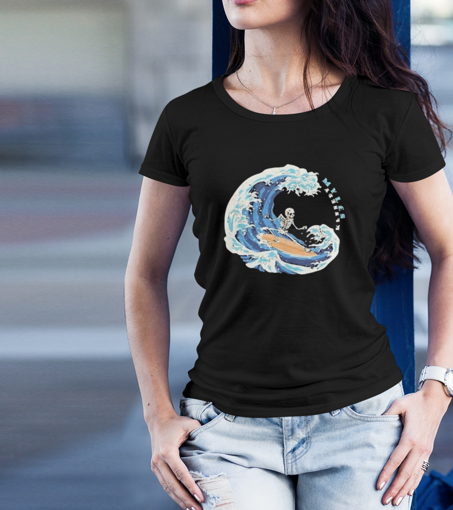 Myles Kennedy Skeleton Surf Wake T-Shirt