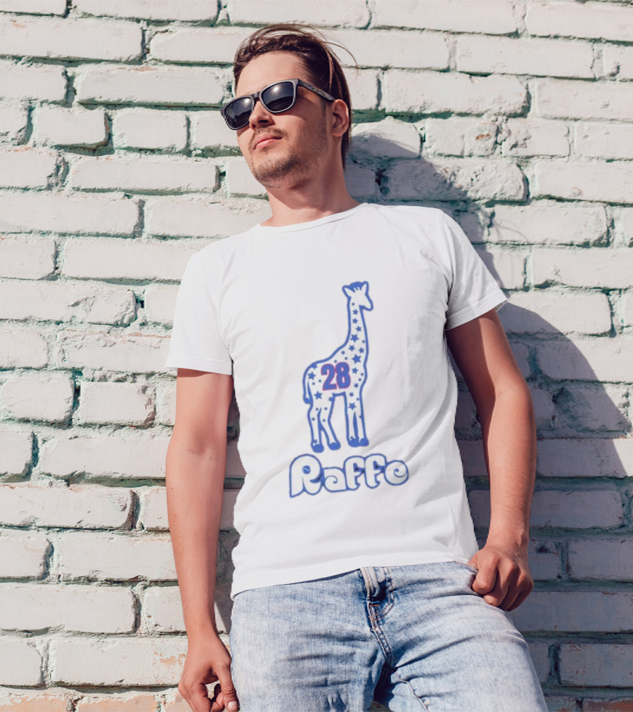 Raffe 28 Phillygoat Giraffe Stars T-Shirt