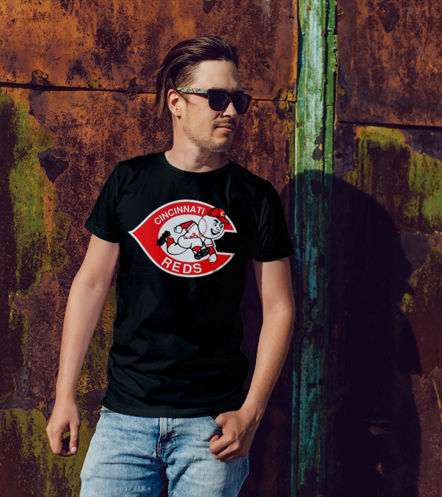 Cincinnati Reds Mascot MLB Baseball T-Shirt
