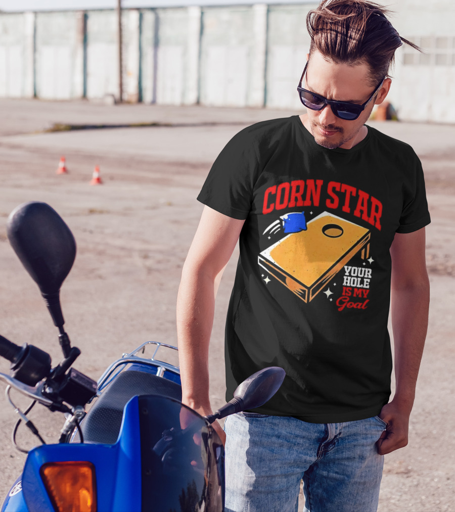 CORN STAR Your Hole Is My Goal Cornhole Game Target T-Shirt