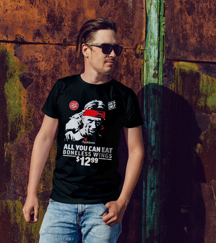 Applebee's All You Can Eat Boneless Wings Dine In Only For A Limited Time $12.99 T-Shirt