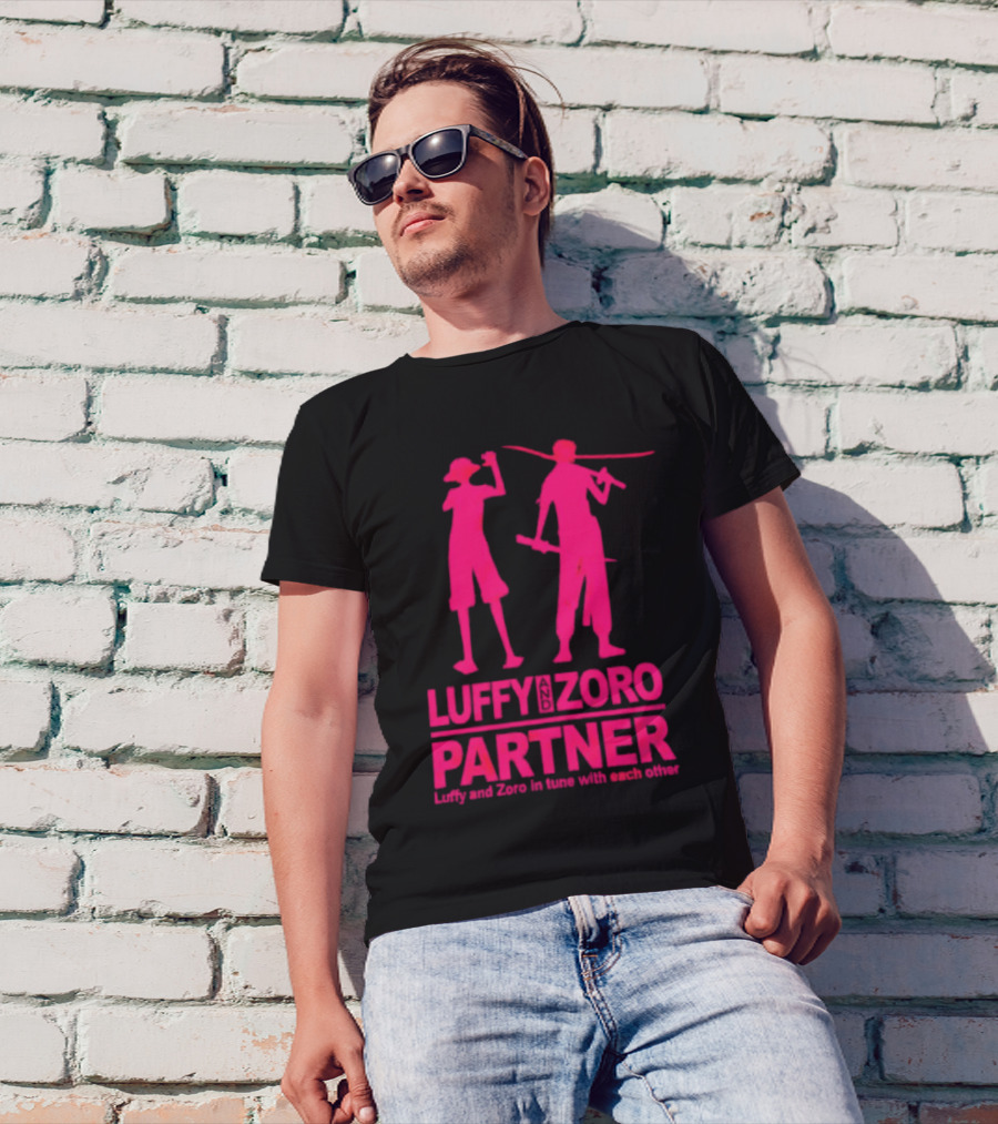 Luffy And Zoro Partner In Tune With Each Other T-Shirt