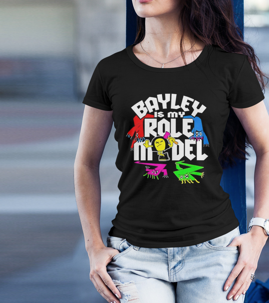 Bayley Is My Role Model Wacky Inflatable Tube Men T-Shirt