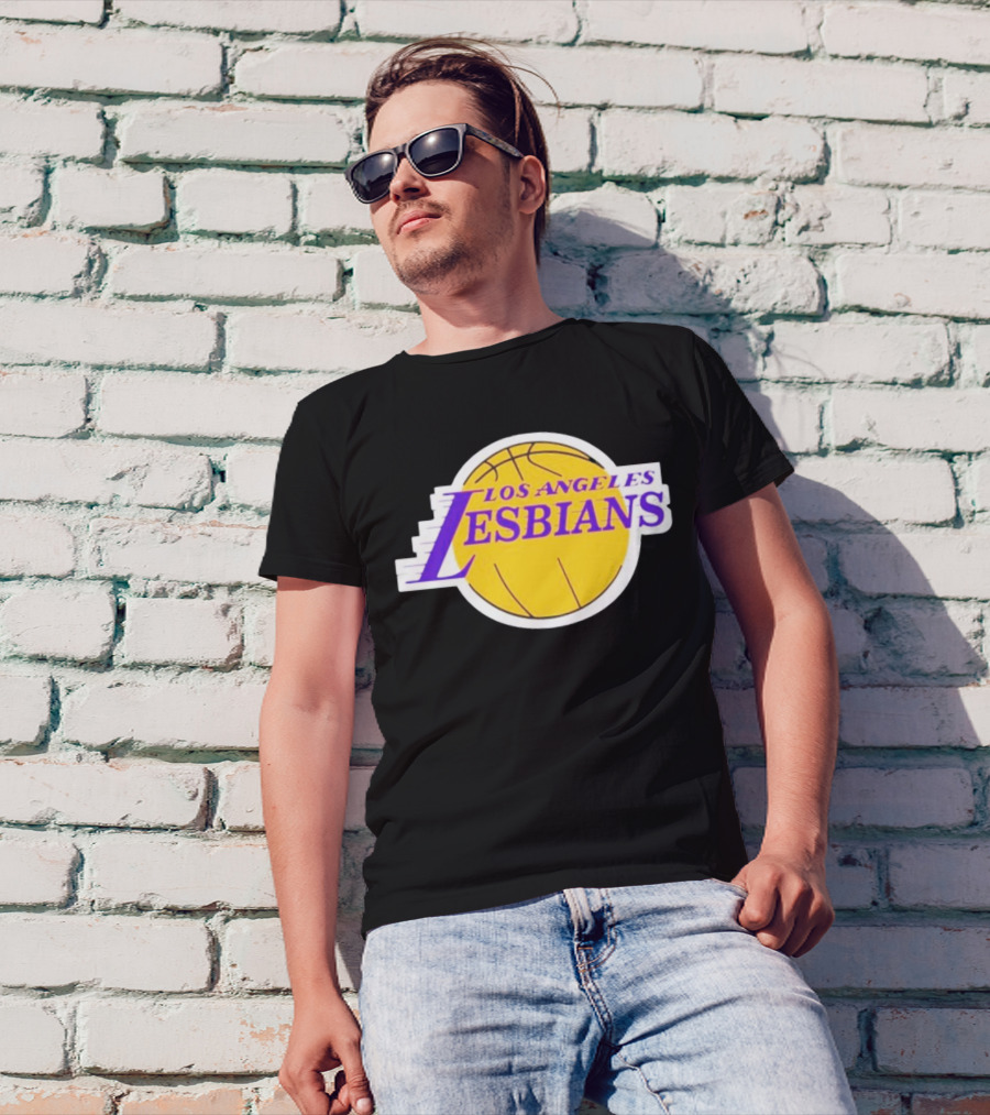 Los Angeles Lesbians Basketball T-Shirt