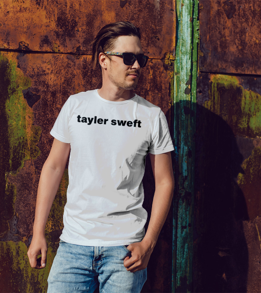 Tayler Sweft Text Black Classic T-Shirt