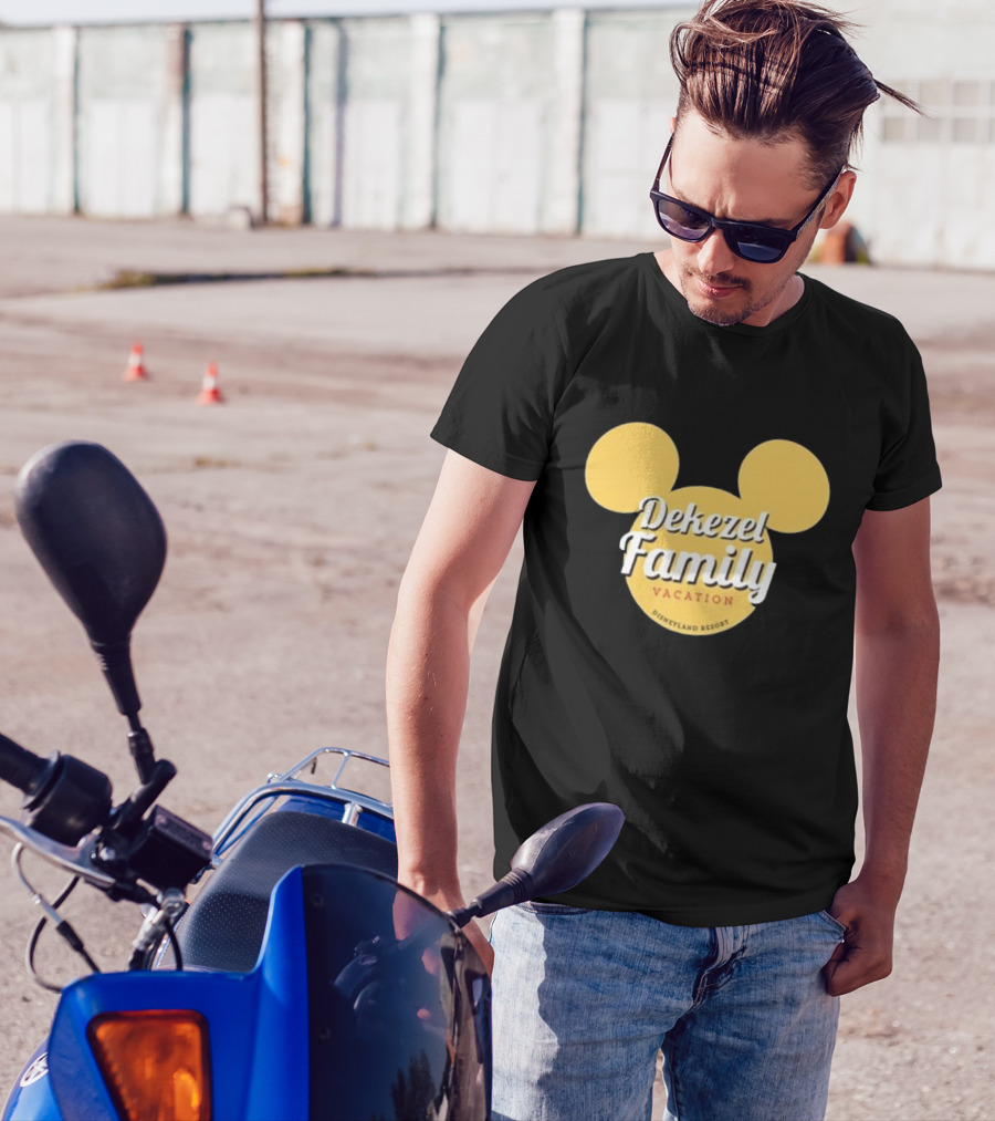 Dekezel Family Disneyland Resort Vacation Mickey Mouse T-Shirt