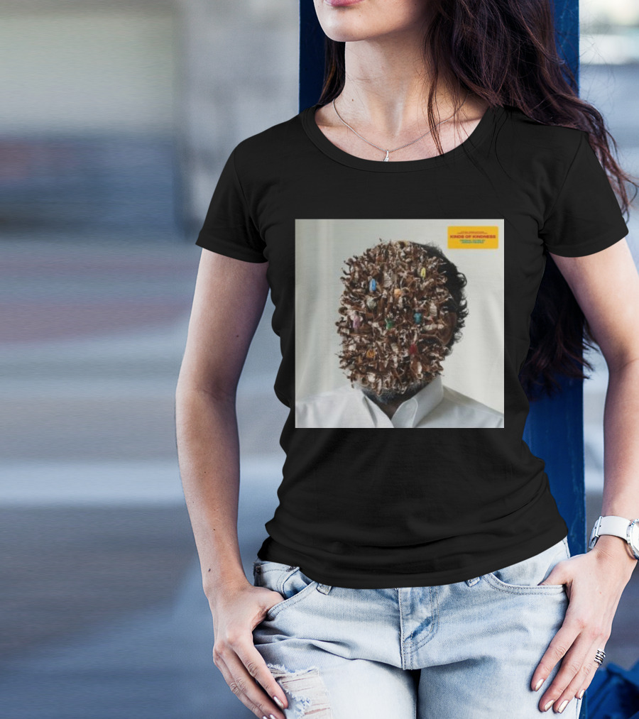 Kinds Of Kindness Original Score By Jerskin Fendrix Collage Face T-Shirt
