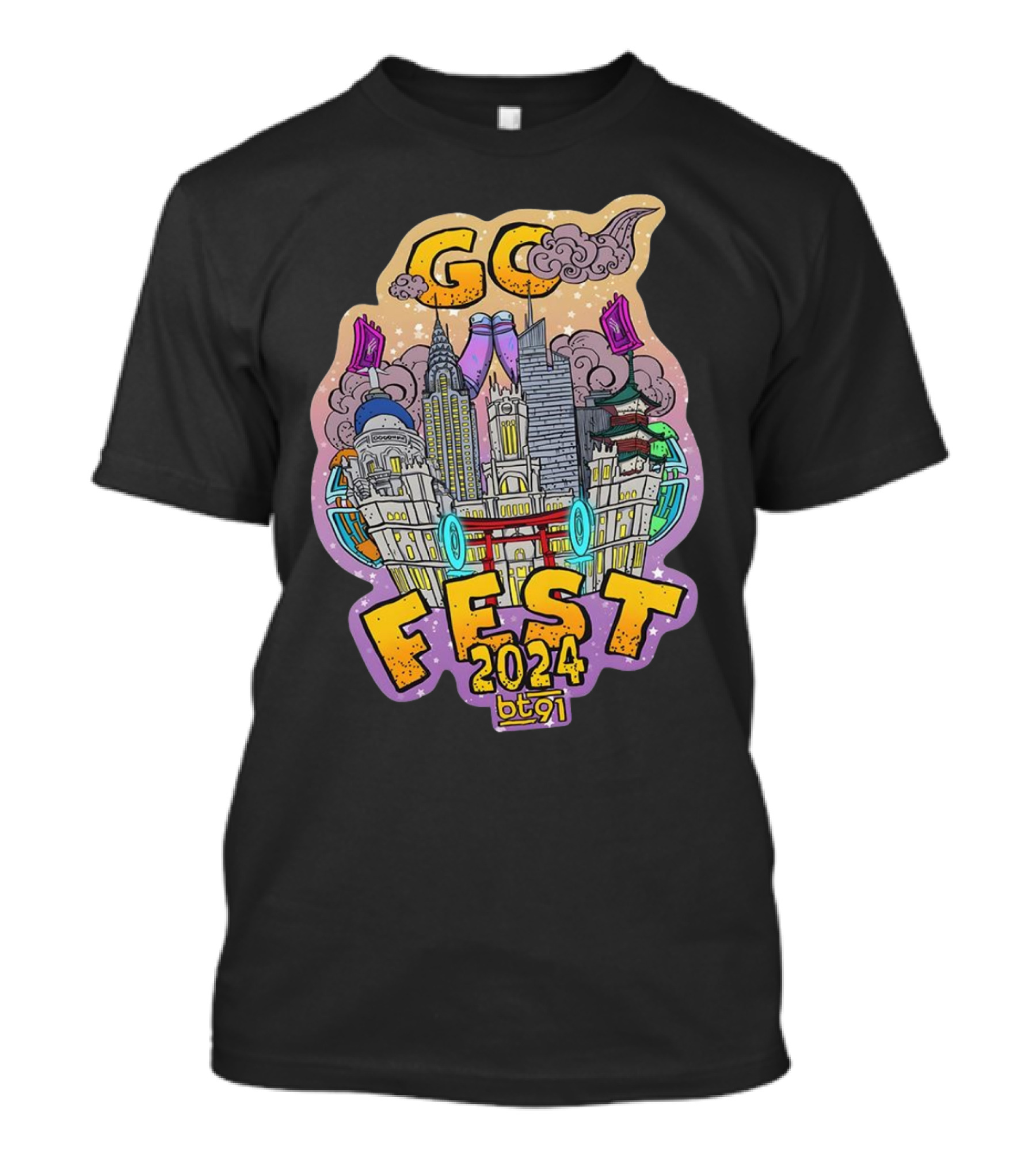 GO Fest 2024 Skyline City T-Shirt