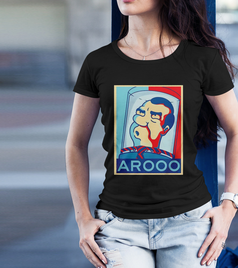 Arooo Richard Nixon Head In Jar Shepard Fairey Hope T-Shirt