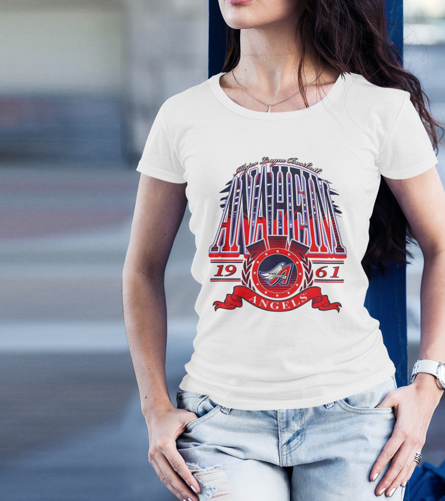 Major League Baseball Anaheim Angels 1961 T-Shirt