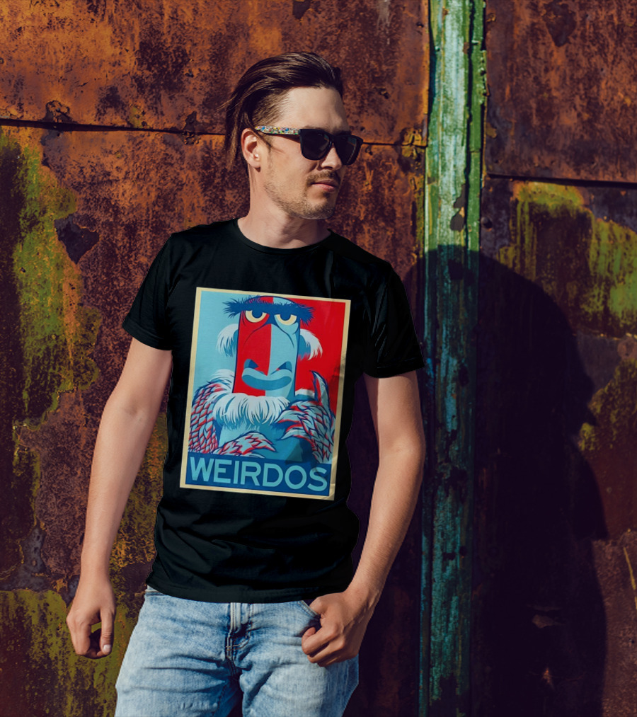 Sam The Eagle Weirdos Shepard Fairey Hope T-Shirt
