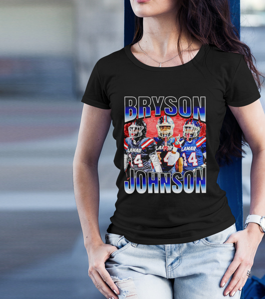 Bryson Johnson Lamar 44 Football Vintage T-Shirt
