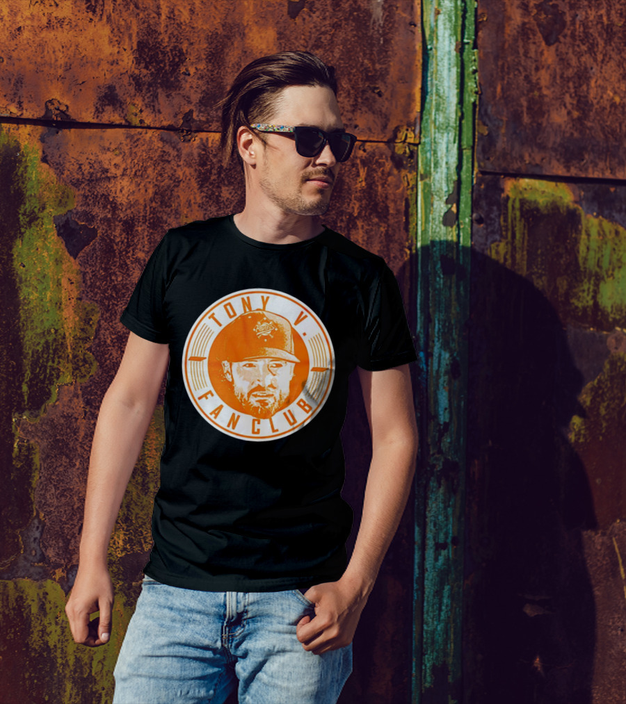 Tony V. Fan Club Baseball Hat T-Shirt
