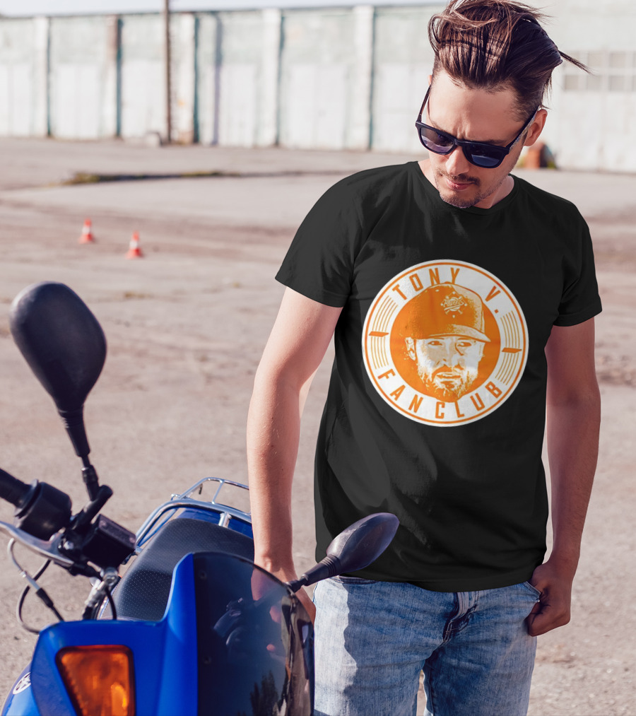 Tony V. Fan Club Baseball Hat T-Shirt