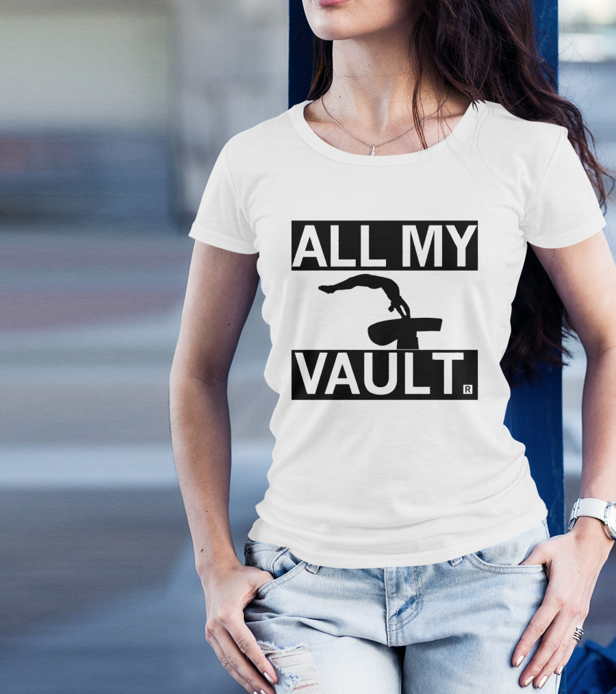 ALL MY VAULT Gymnastics T-Shirt