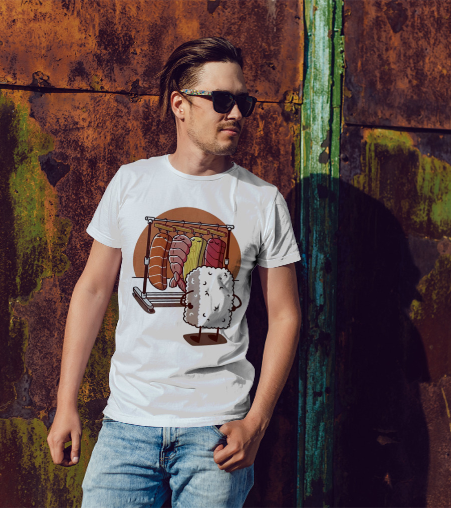 Sushi Wardrobe Nigiri Fashion Choices T-Shirt