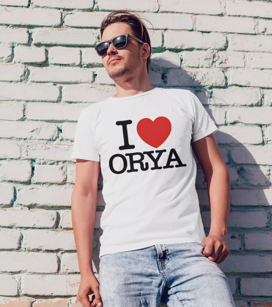 I Love ORYA Heart Icon T-Shirt