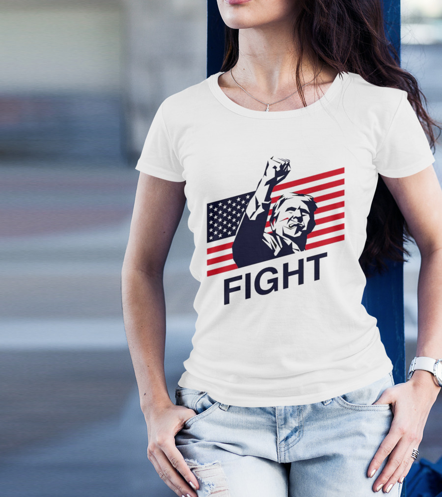 Fight American Flag Patriot T-Shirt