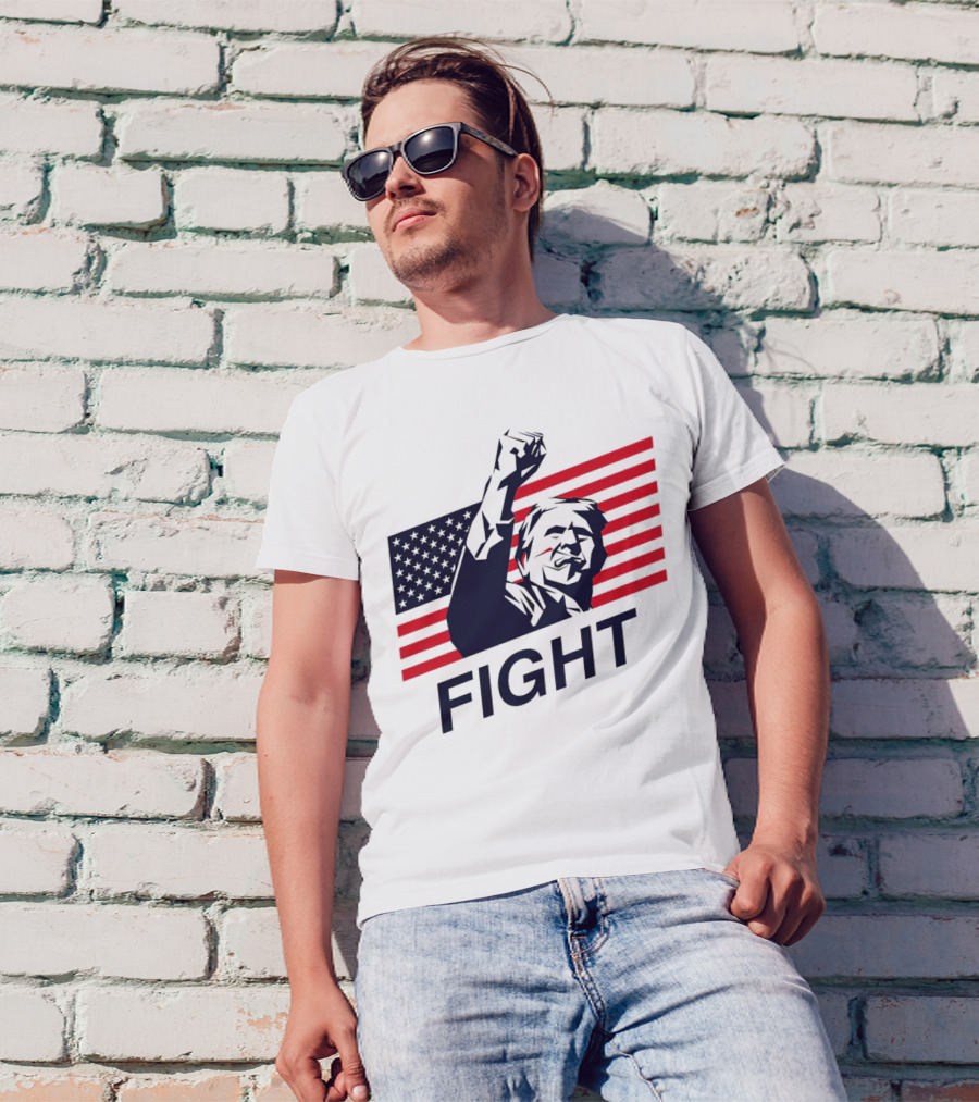Fight American Flag Patriot T-Shirt