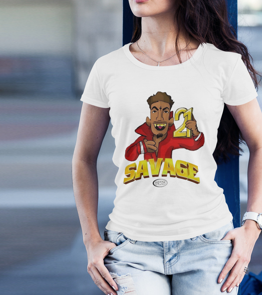 Savage 21 PWC Cartoon Character T-Shirt