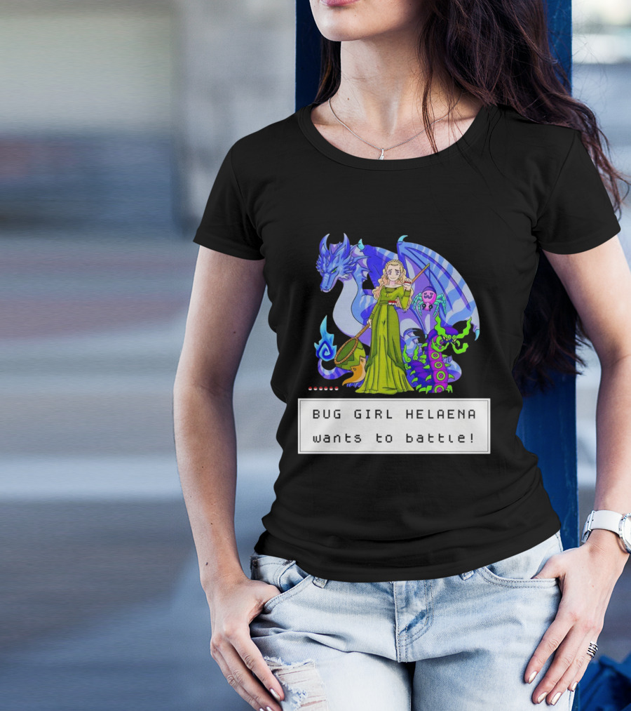 Bug Girl Helaena With Dragon And Insects Wants To Battle T-Shirt