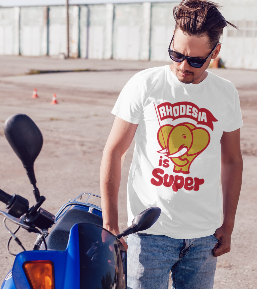 Rhodesia Is Super Elephant T-Shirt