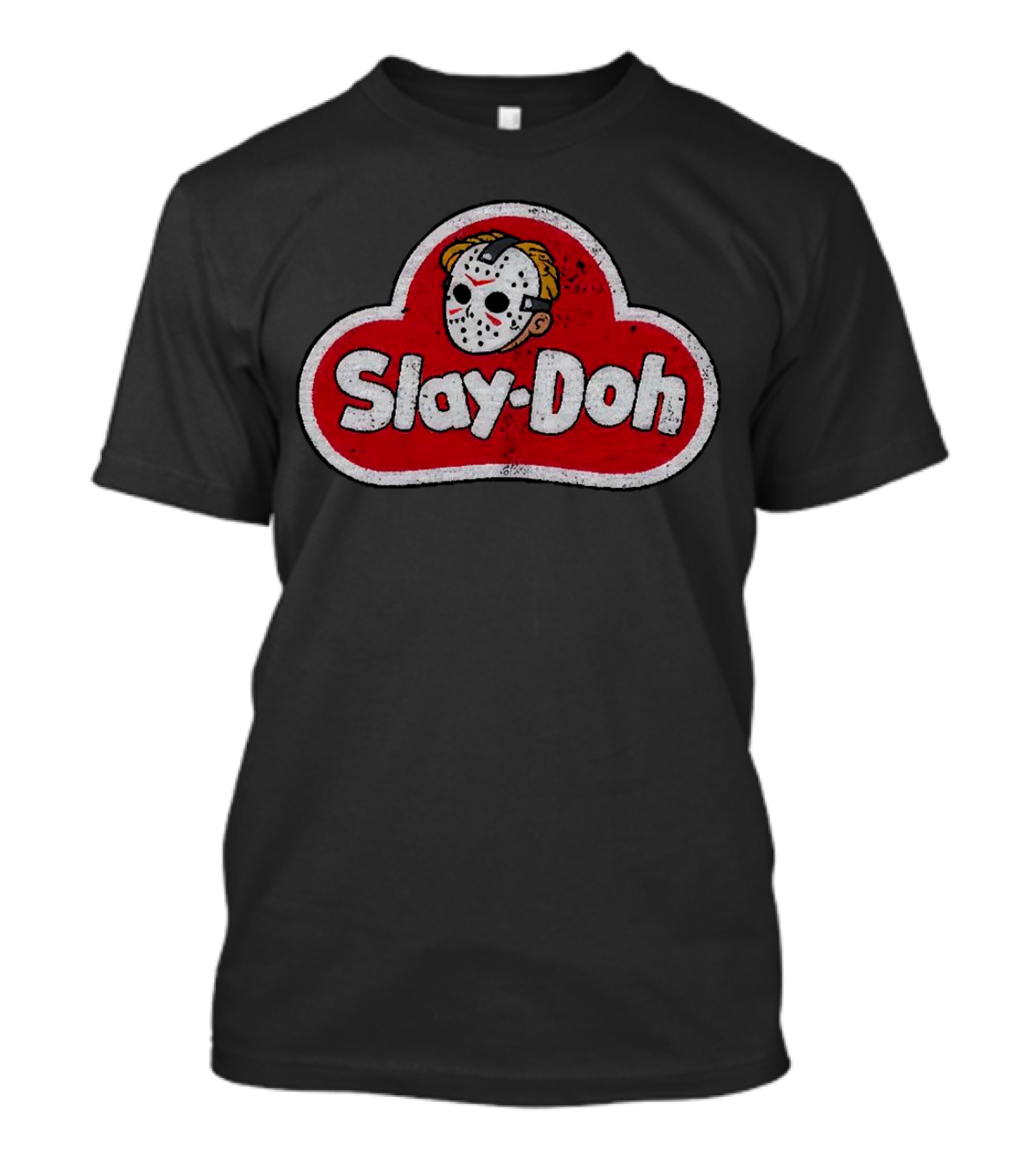 Slay-Doh Jason Mask Horror T-Shirt