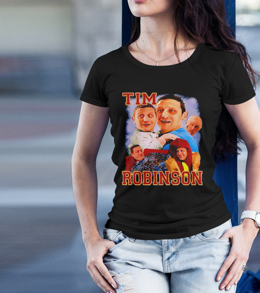 Tim Robinson Sketch Characters Collage T-Shirt