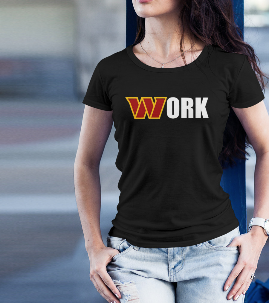 Dan Quinn Commanders Work Iconic Team Inspired T-Shirt