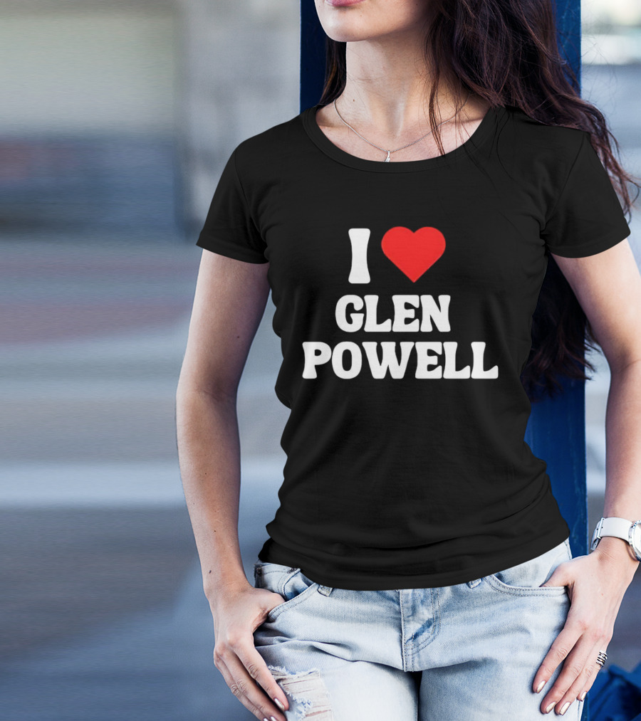 I Heart Glen Powell T-Shirt