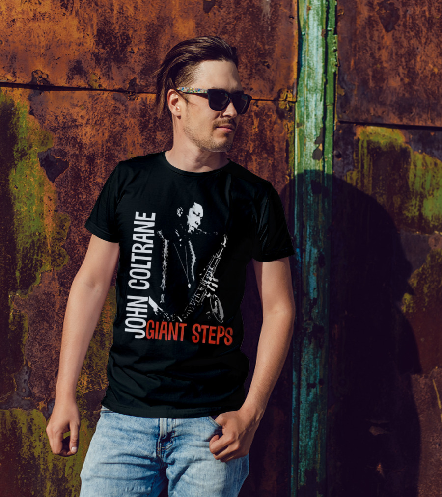 John Coltrane Giant Steps Saxophone Player T-Shirt