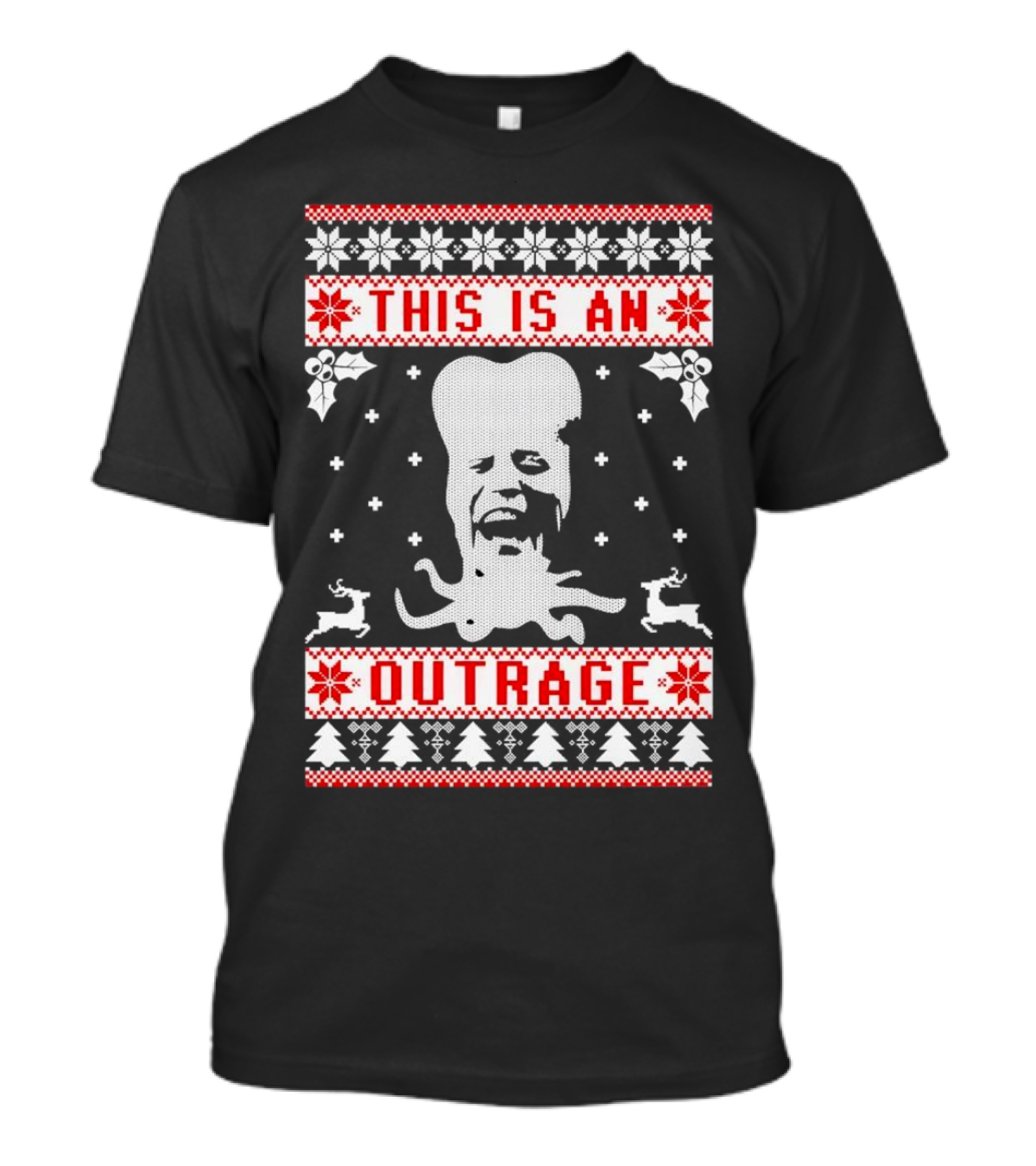 This Is An Outrage The Mighty Boosh Ugly T-Shirt