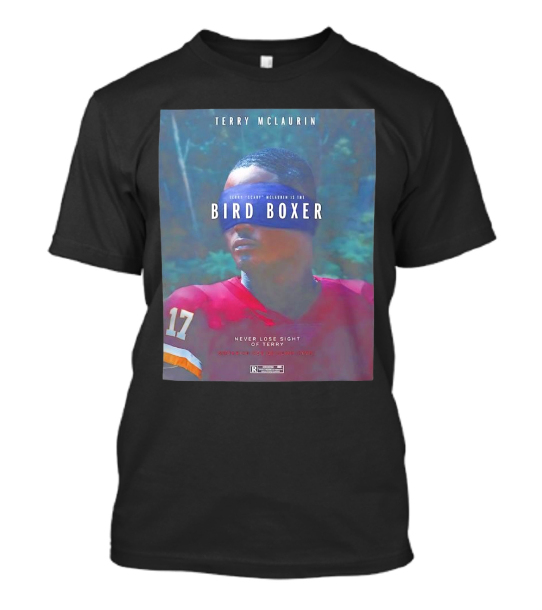 Terry McLaurin Never Lose Sight Bird Boxer T-Shirt