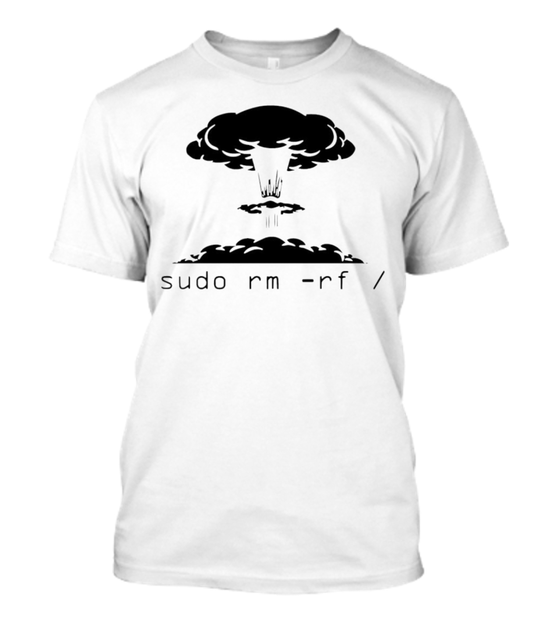 Sudo Rm Rf Explosive Kaboom Command T-Shirt