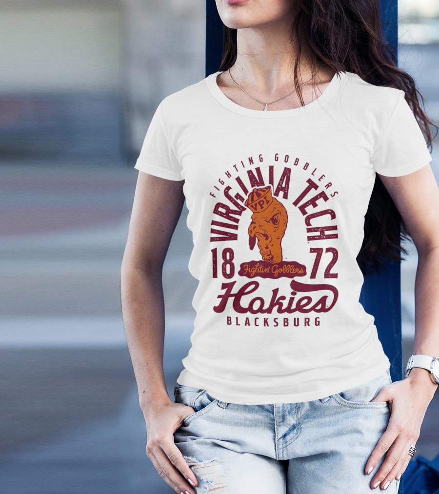 Virginia Tech Hokies Fightin' Gobblers 1872 Blacksburg VPI T-Shirt