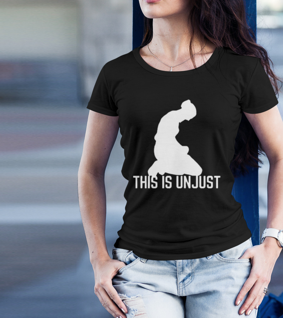 Angela Carini This Is Unjust Kneeling T-Shirt