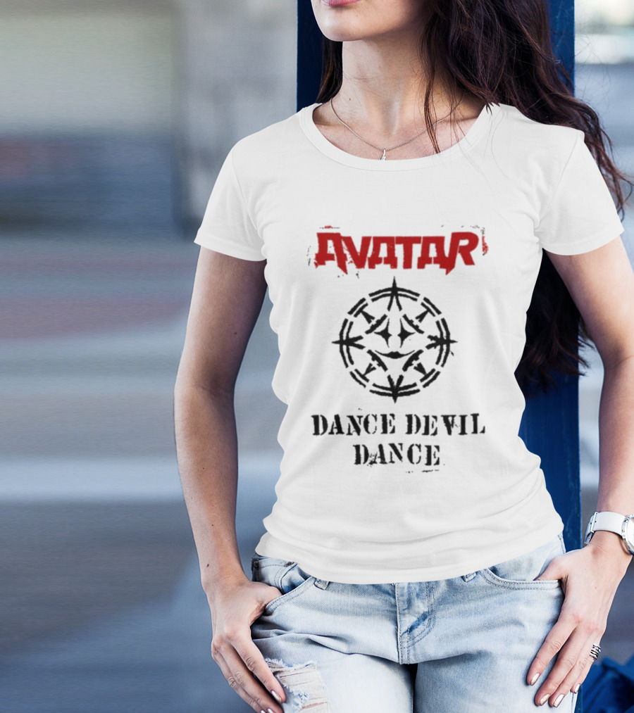 Avatar Dance Devil Dance Symbol Stencil T-Shirt
