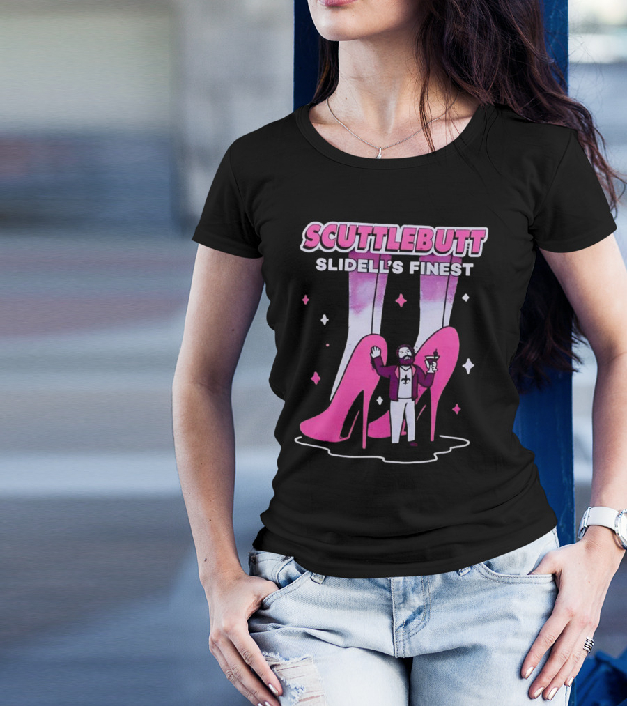 Scuttlebutt Slidell's Finest High Heels And Cocktail Character T-Shirt