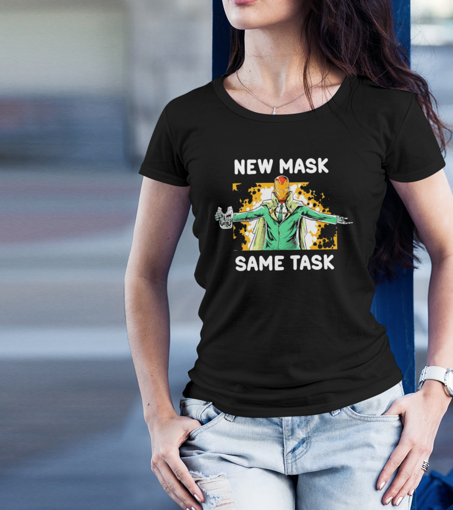 New Mask Same Task Doctor Doom Iron Man T-Shirt