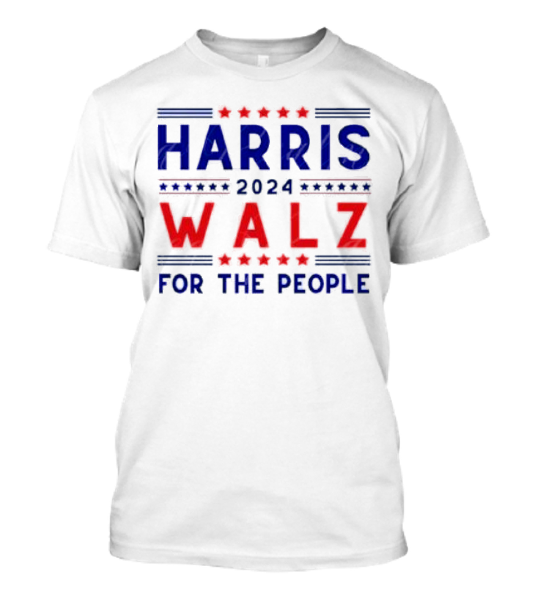 Harris Walz 2024 For The People T-Shirt